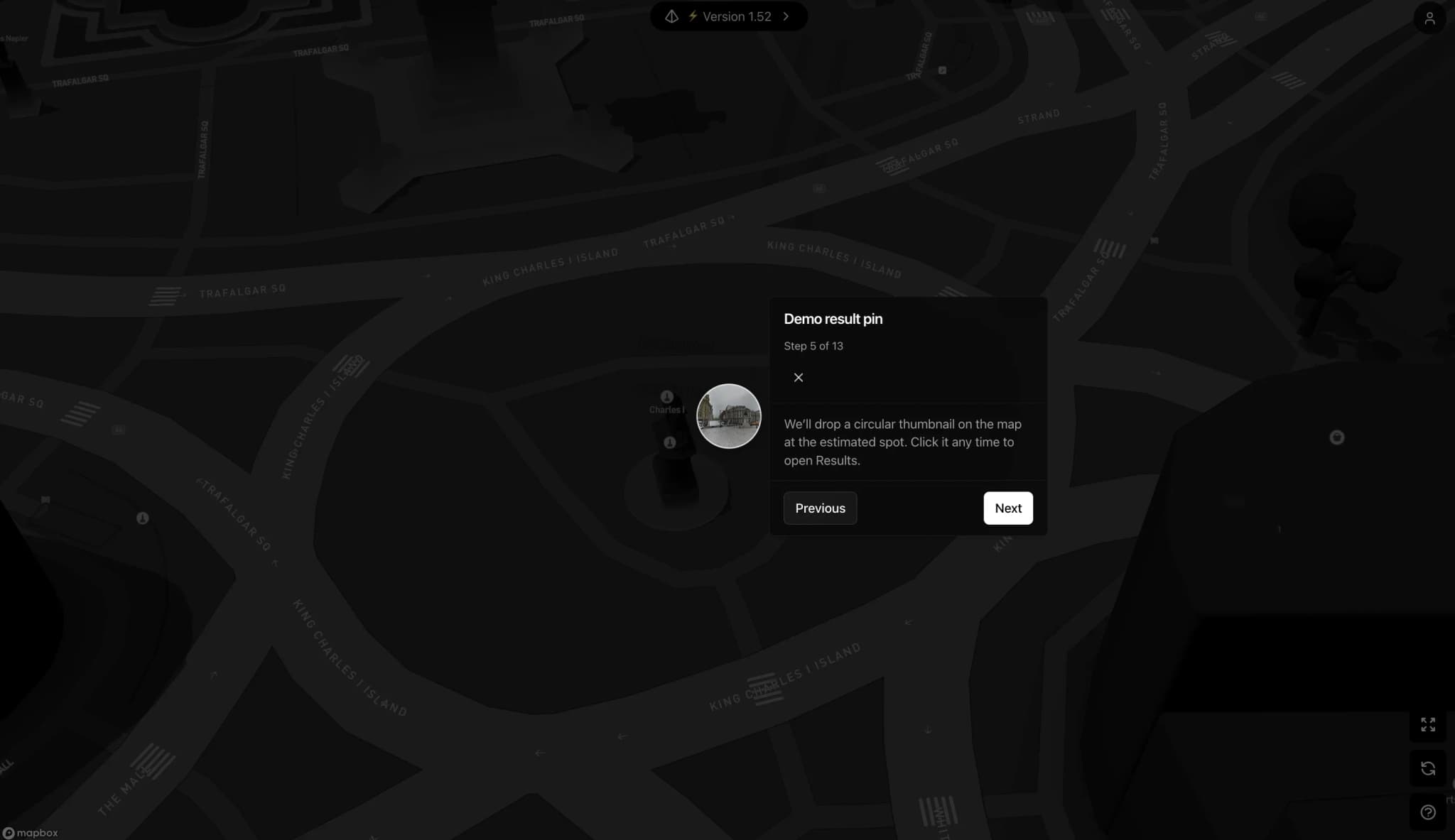 Visual Analysis - OceanIR geolocation process step 02