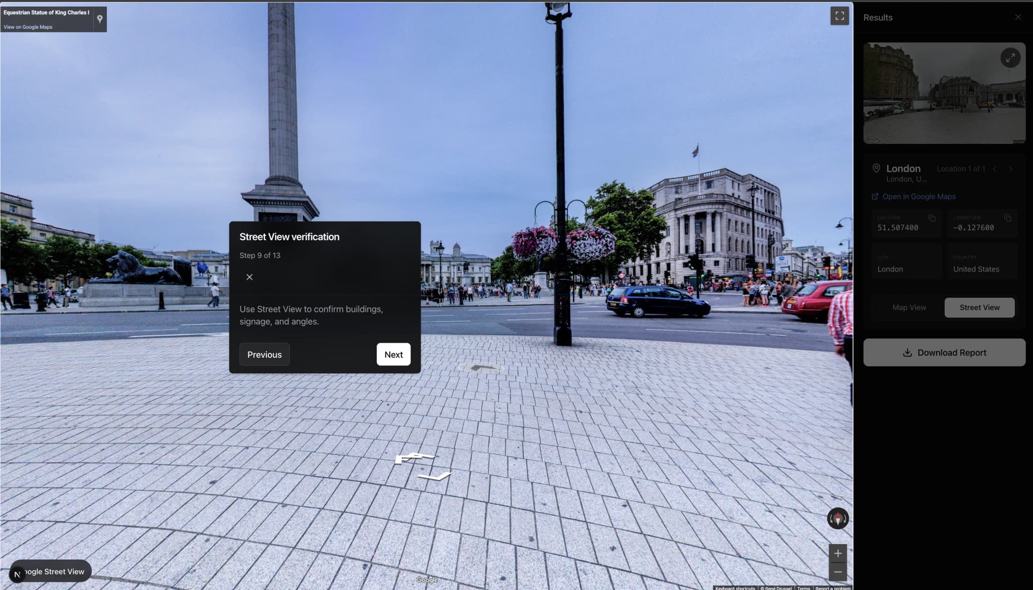 Evidence & Results - OceanIR geolocation process step 04